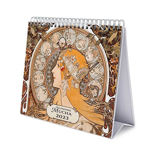 Grupo Erik Editores S. L. - Stoni kalendar 2023 - Art Nouveau, 20x17 cm Slike