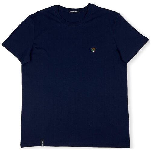 Organic Monkey The Great Cubini T-Shirt - Navy Plava Slike