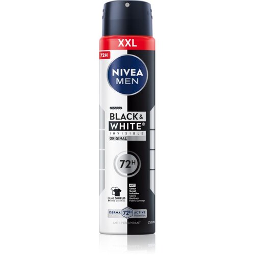 Nivea MEN Invisible Black & White antiperspirant v pr&scaron;ilu za mo&scaron;ke 250 ml Cene