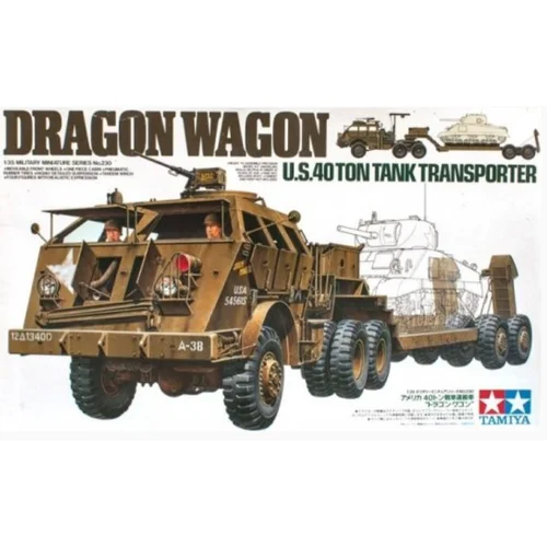 Tamiya Dragon Wagon ameriški 40-tonski transporter tankov, (21313020)