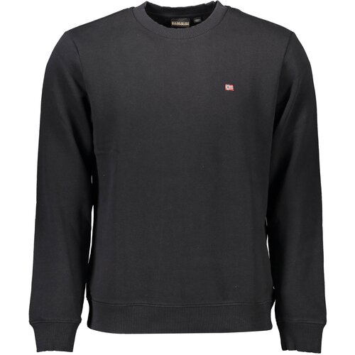 Napapijri SWEATSHIRT WITHOUT ZIP MEN BLACK Slike