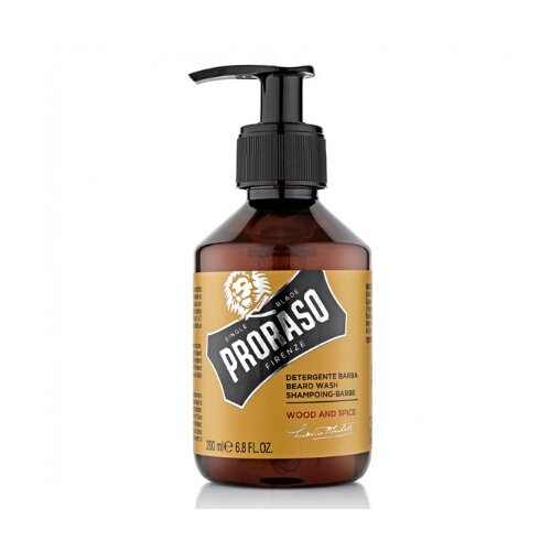Proraso šampon za bradu - Wood and Spice 200 ml Slike
