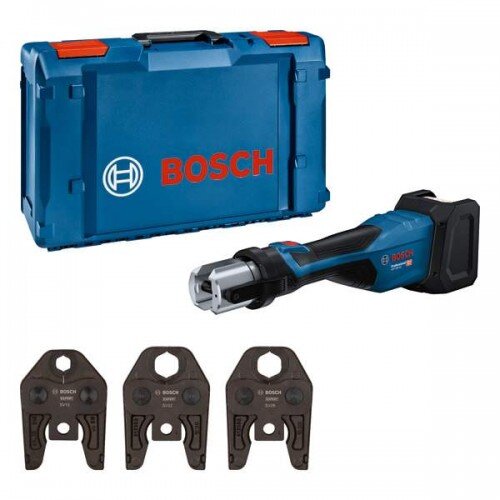 Bosch Aku presa za cevi GPT 18V-32 čeljusti SV15 SV22 SV28 - bez baterije i punjača 06019M2102 Cene