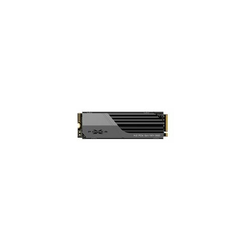 Silicon Power M.2 NVMe 1TB SSD, XS70, PCIe Gen 4x4, 3D NAND, Read up to 7,300 MB/s, Write up to 6,800 MB/s (single sided), 2280, w/ Heat Sink ( SP01KGBP4 Cene
