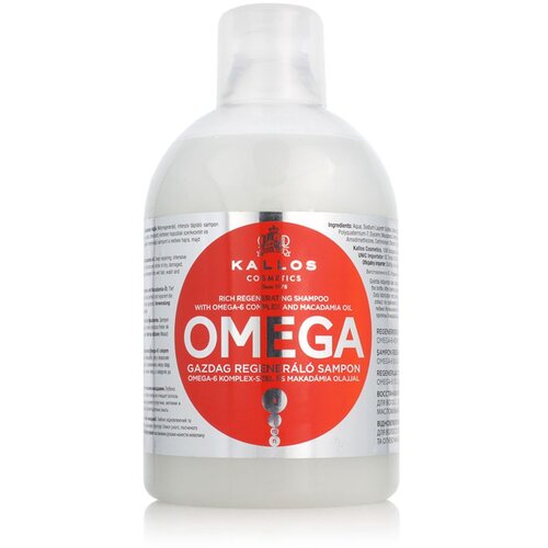 Kallos Cosmetics omega &scaron;ampon za regeneraciju kose 1000 ml za žene Cijene