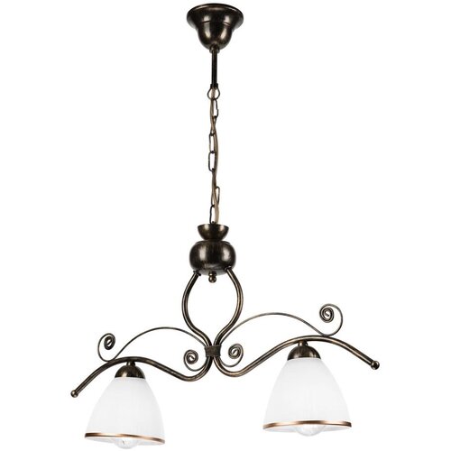  Luster na lancu RETRO 2xE27/60W/230V bronzan/patina Cene