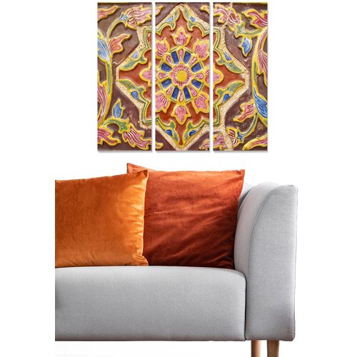Wallity MDF1552614 Multicolor Decorative MDF Painting (3 Pieces) Cijene