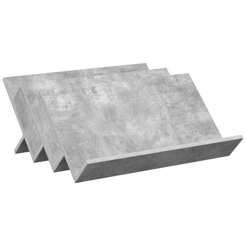  Pomoćni ormarić s policom Betonski sivi 65 x 57 5 x 42 cm Slike