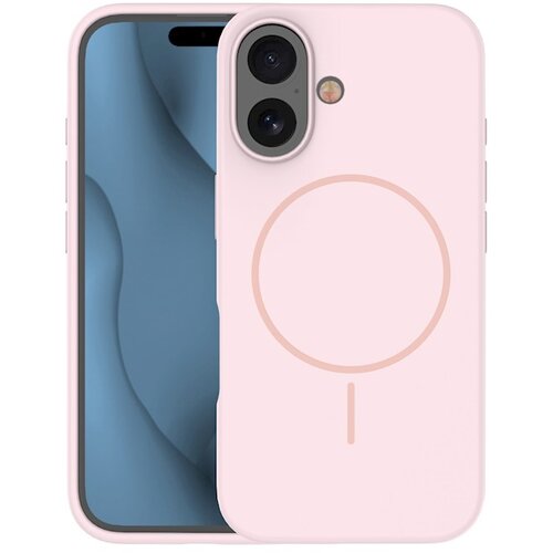  Futrola Silicone Thin Mag za iPhone 16e svetloruzicasta Cene