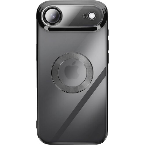 AVIZAR Ovitek za iPhone Air s Kromiranim Robom iz Mehkega Silikona, Črna, (5000190237) Cene