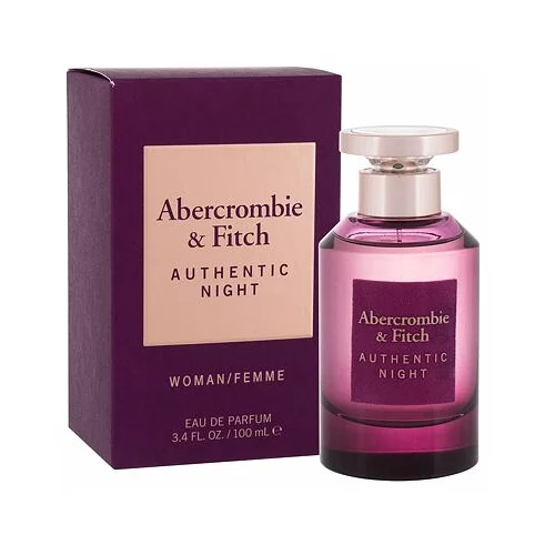 Abercrombie & Fitch Authentic Night parfemska voda 100 ml za žene