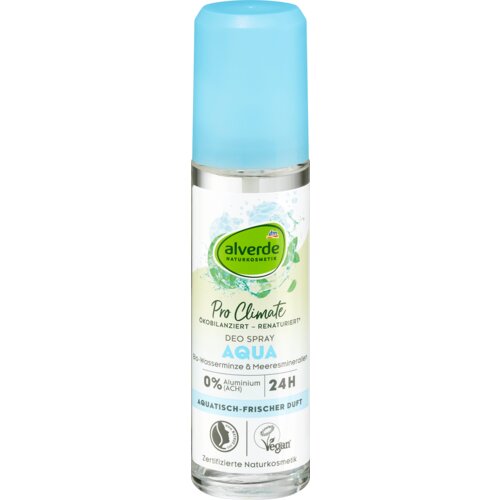 Alverde Naturkosmetik Pro Climate AQUA 24H deo sprej 75 ml Cene