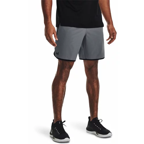 Under Armour Men's UA HIIT Woven 8" Shorts Pitch Gray/Black S