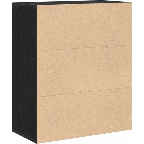  za knjige crni 60x30x71,5 cm konstruirano drvo Slike