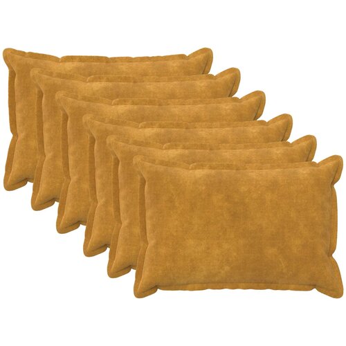  Presvlaka za jastuk 6 pcs HOUTEN Žuta 40 x 60 cm Cene