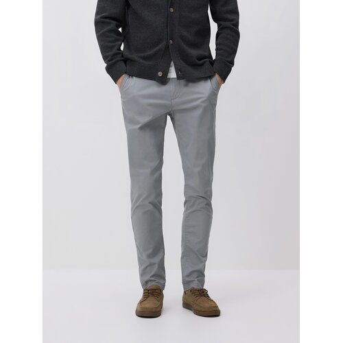 Reserved Chino slim fit hlače - svijetlo siva Cene