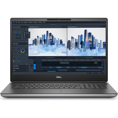 Dell Obnovljeno - znaki rabe - Laptop Precision 7760 / i7 / RTX A3000 / RAM 32 GB / 512GB 1000 GB NVMe SSD / 17,3&amp;Prime; FHD, (5000528151) Slike