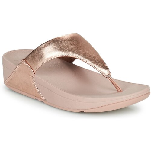 Fitflop LULU LEATHER TOEPOST Gold Slike