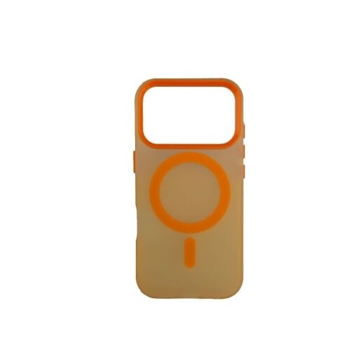  silikonska futrola magsafe fluro color iphone 17 pro narandžasta Cene