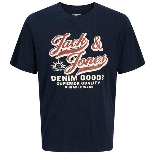 Jack & Jones Majice s kratkimi rokavi 12279535 Modra Cene