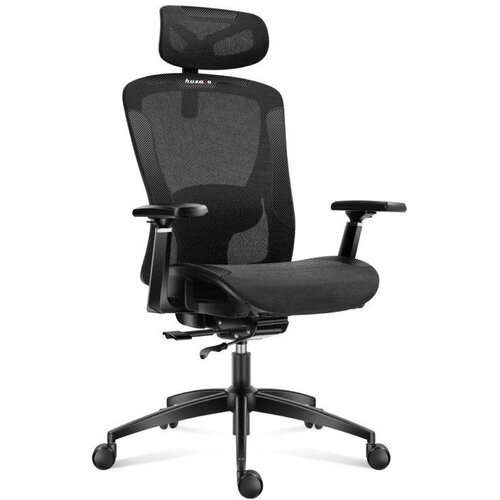 Combat 7.3 Crna mrežasta ergonomska stolica Slike