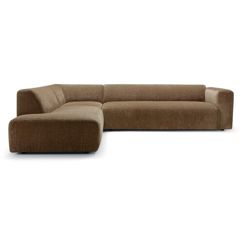 Sits Smeđa bar&amp;scaron;unasta kutna garnitura (s lijevim kutom) Annie &amp;ndash; Slike
