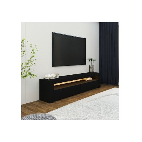 Hanah home TV polica Batı Black Slike