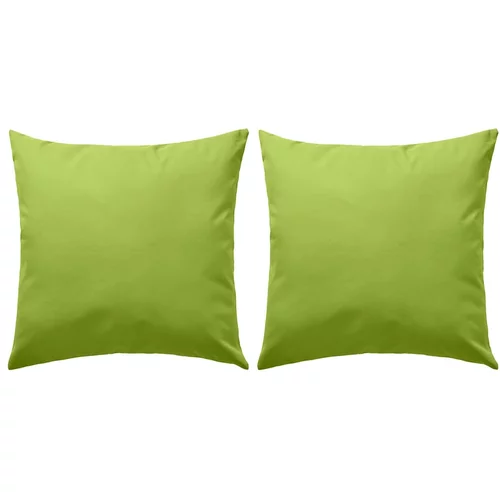  Vrtni jastuci 2 kom 45 x 45 cm zeleni
