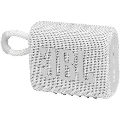 Jbl Zvučnik bežični, GO 3, Bluetooth, IP67, bijela – GO 3 Bluetooth Speaker White