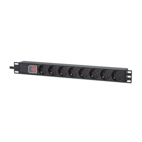 Intellinet 715126 19"/1U sa 8 utilnica/prekidač/2m PDU kabl Cene