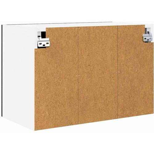 VidaXL viseći ormarić riga 2 pcs beton siva i bijela 60 x 31 x 40 cm Slike