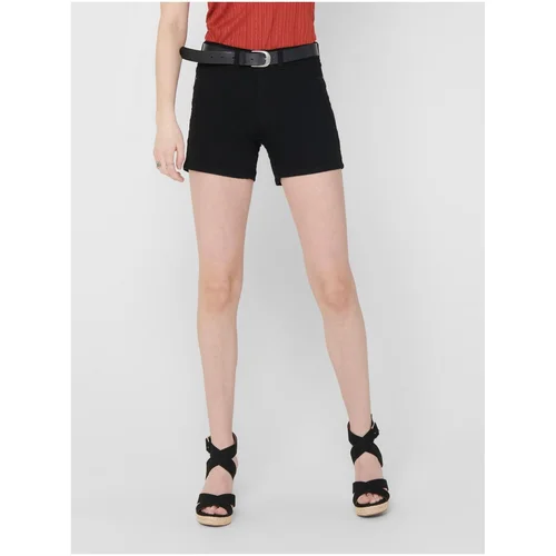 JDY Nikki Black Denim Shorts - Women