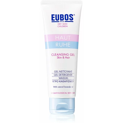 Eubos Children Calm Skin nježni gel za čišćenje s aloe verom 125 ml