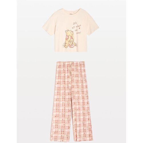 Sinsay Dvodijelna pamučna pidžama Winnie the Pooh Cijene
