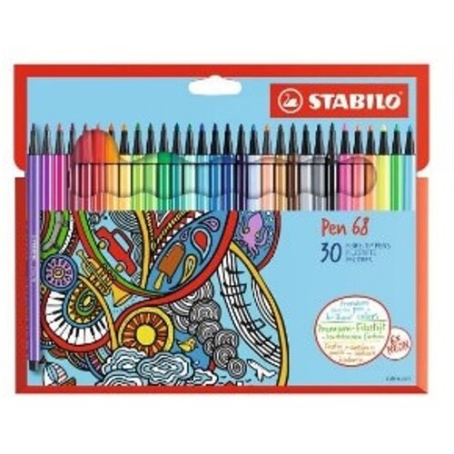 Stabilo fiber peresnik pen 68, kartonska škatla 30, (21655856) Cene