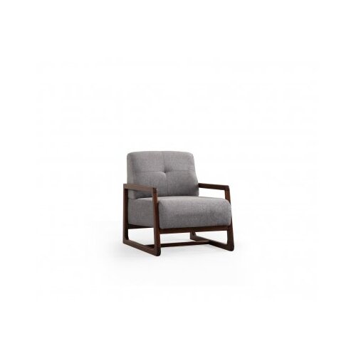 Atelier Del Sofa fotelja athena bergere light grey walnut Slike