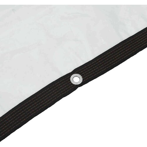 VidaXL Prozirna cerada s u&amp;scaron;icama 2x12 m polietilen Slike