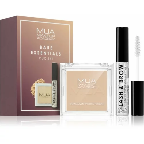 MUA Makeup Academy Duo Set Bare Essentials darilni set (duo)