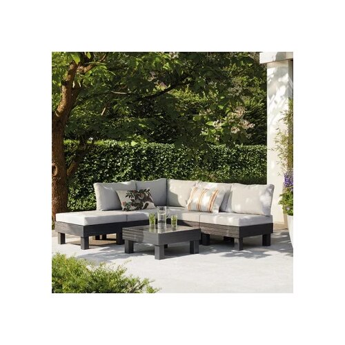  Ba&scaron;tenski set Cantara trosed sa dve stolice i stočićem 5 seater grafit CU 257361 Cene