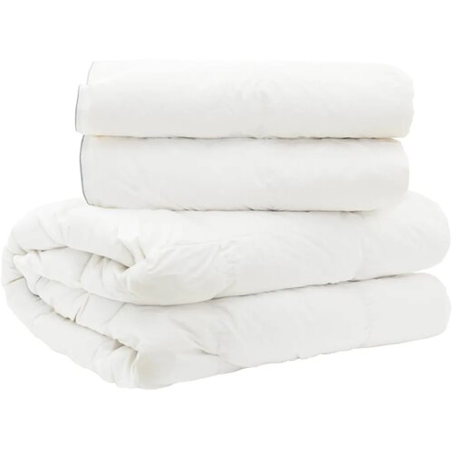  Poplun FULDA 200 x 240 cm 4 godi&amp;scaron;nja doba 310 GSM Bijela - 200 x 240 cm Slike