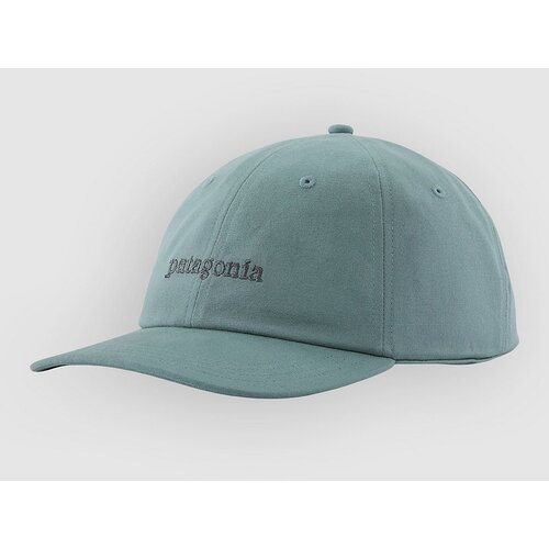 Patagonia Graphic Trad Kapa s šiltom text logo / blue sage Cene