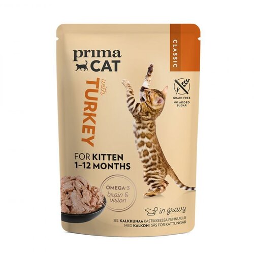  PrimaCat Kitten Ćuretina u sosu 85 g Cene