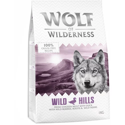 Wolf of Wilderness 2 x 1 kg suha hrana po posebni ceni! - Wild Hills - raca