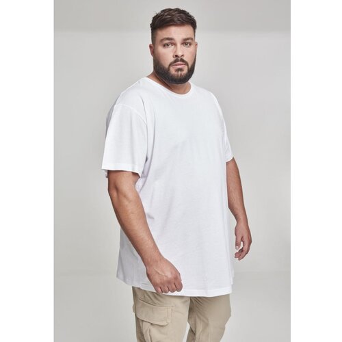 Urban Classics Shaped Long Tee white Cene