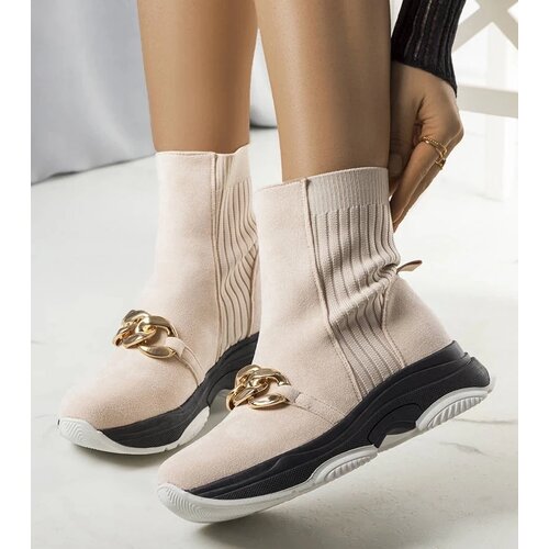 D/CEO Black wedge heeled boots Etylioo Slike