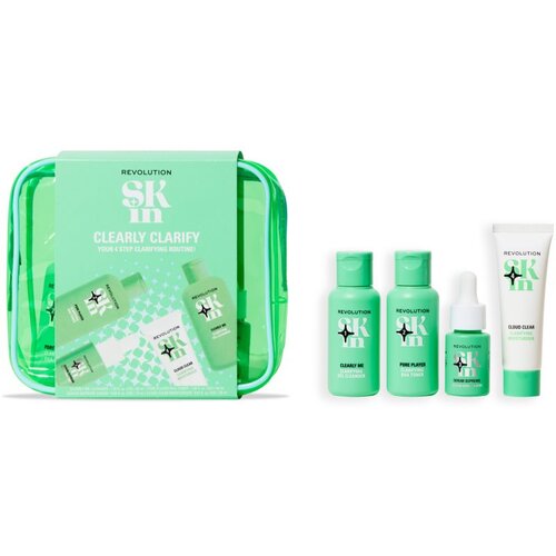 Revolution Clearly Clarify 4 Step Starter Kit darilni set za obraz Cene
