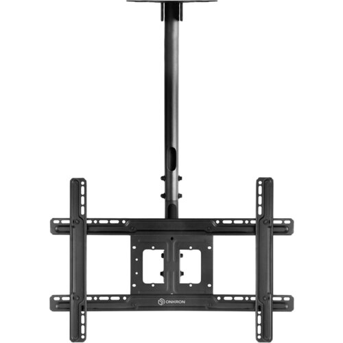 ONKRON Ceiling TV Mount Bracket Height Adjustable for 32 to 80 Inch LED LCD TVs, Black Cijene
