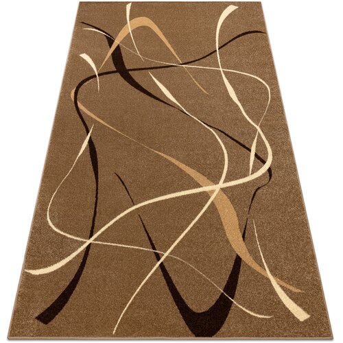 RugsX Preproge Preproga KARMEL CHOCO oreh 160x220 cm Kostanjeva Slike
