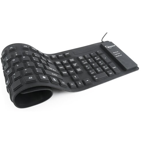 Gembird tastatura USB + PS/2 QWERTY, Crno Slike