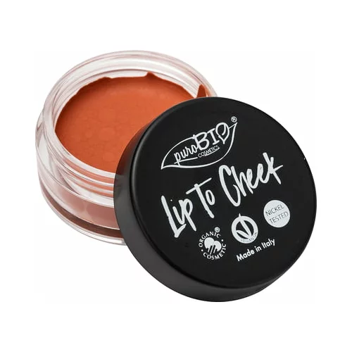 puroBIO cosmetics lip to cheek - 01 mrkva